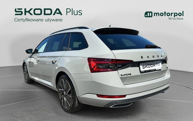 Skoda Superb cena 182850 przebieg: 13589, rok produkcji 2023 z Wolbórz małe 704